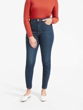 Everlane Authentic Stretch High-Rise Skinny Jeans